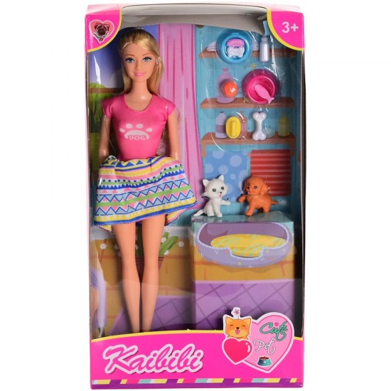 ΚΟΥΚΛΑ ΜΕ ΖΩΑΚΙΑ ΚΑΙ ΑΞΕΣΟΥΑΡ MARTIN TOYS