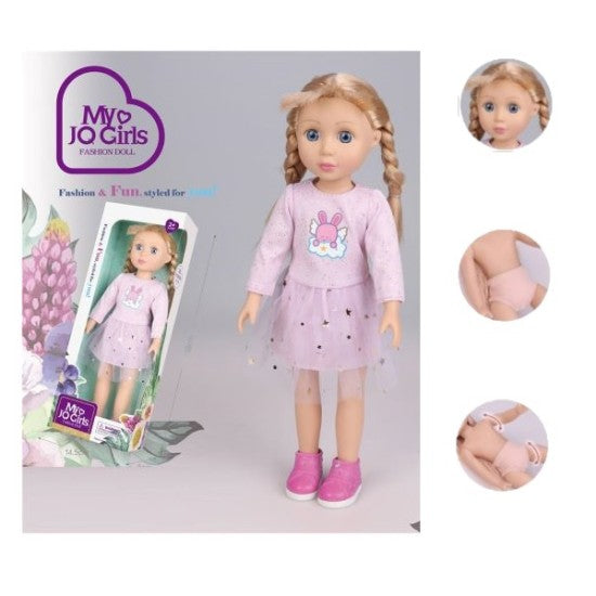 Κούκλα 36cm Ξανθιά Με Φόρεμα Με Φτερά 14,5x8x39cm 0096096