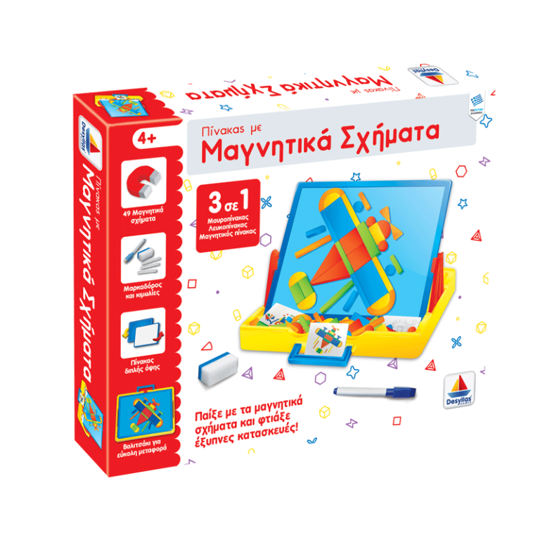 ΠΙΝΑΚΑΣ ΜΕ ΜΑΓΝΗΤΙΚΑ ΣΧΗΜΑΤΑ (4+) 520106