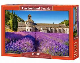PUZZLE LAVENDER FIELD IN PROVENCE ,FRANCE