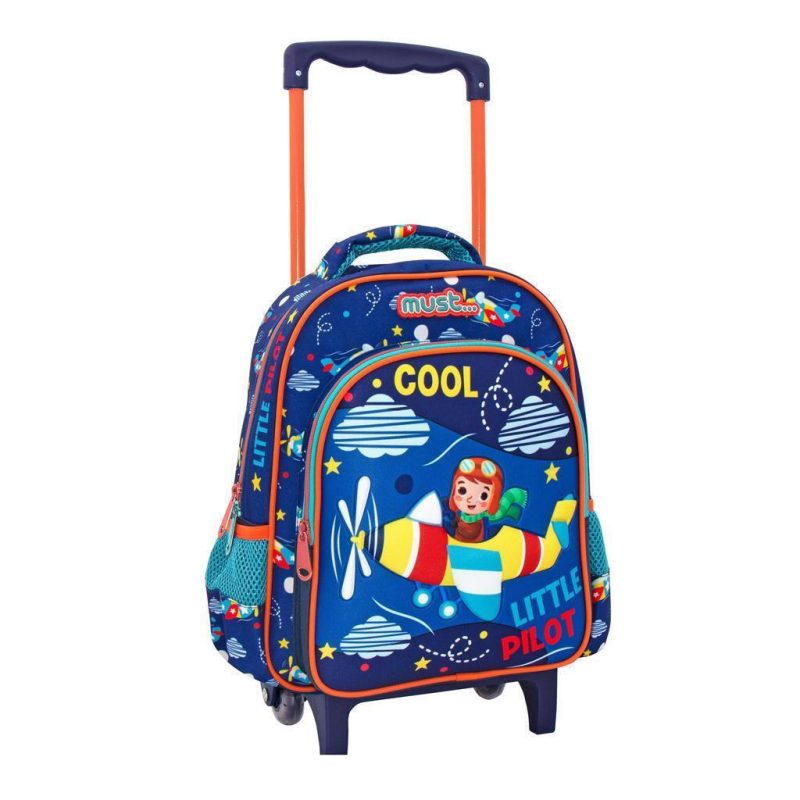 TROLLEY BAG 3D SOFT 2 CASES MUST LITTLE PILOT 000585004