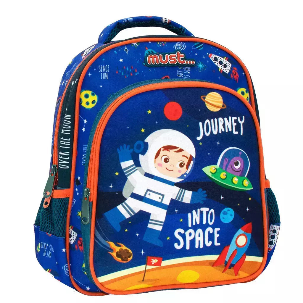 ΣΧΟΛΙΚΗ ΤΣΑΝΤΑ MUST JOURNEY INTO SPACE 2 ΘΗΚΕΣ 000585007